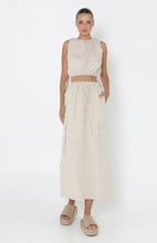 Load image into Gallery viewer, Kasey Midi Skirt-Sand
